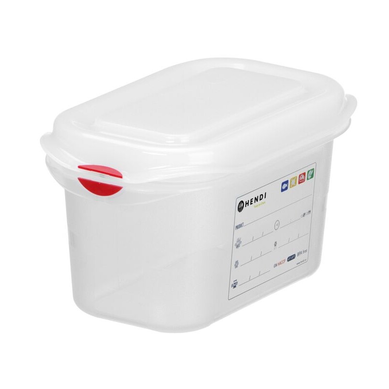 Bac 1/9 polypropylène,  ,  1/9,  0,  Transparent - professionnel professionnel de qualité