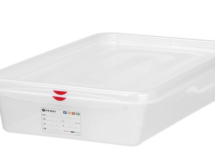 Bac 2/3 polypropylène,  ,  2/3,  ,  Transparent - restauration professionnel de qualité