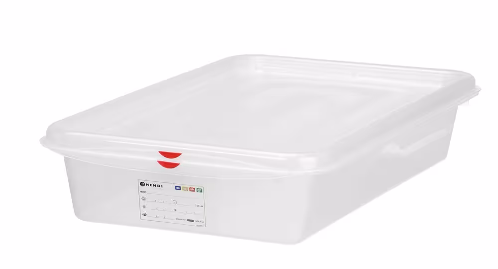 Bac 2/3 polypropylène, , 2/3, , Transparent - restauration professionnel de qualité