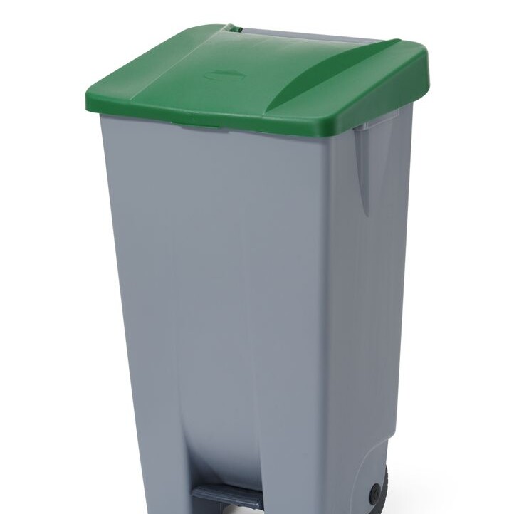 Collecteur à pédale,  ,  ,  Gris clair - restauration professionnel de qualité