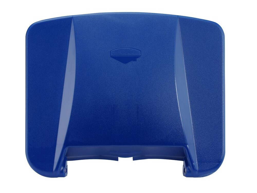 Couvercle pour collecteur à pédale, , Bleu, 505x415mm - cuisine professionnel de qualité