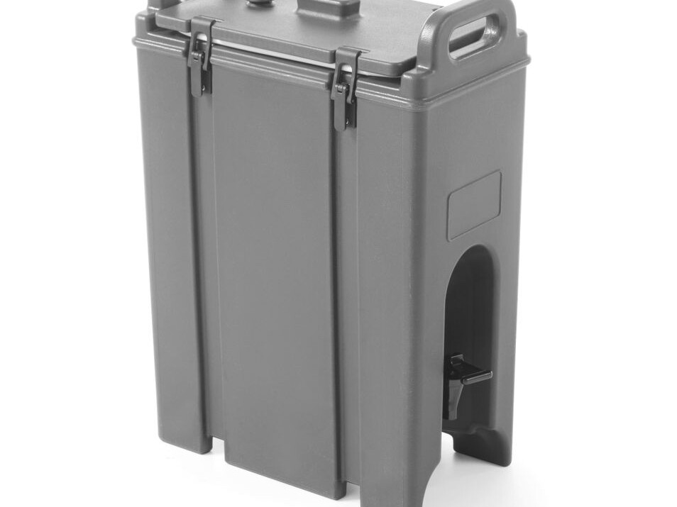 Conteneur isotherme à liquide avec robinet, AmerBox - équipement professionnel de qualité