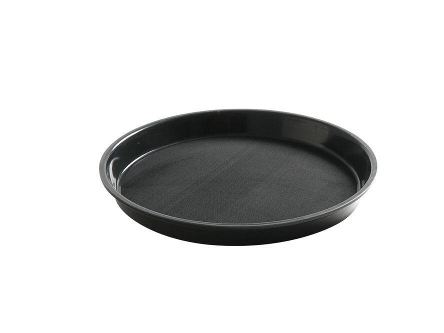 Plateau de service,  rond,  antidérapant,  bord haut,  ,... - professionnel professionnel de qualité