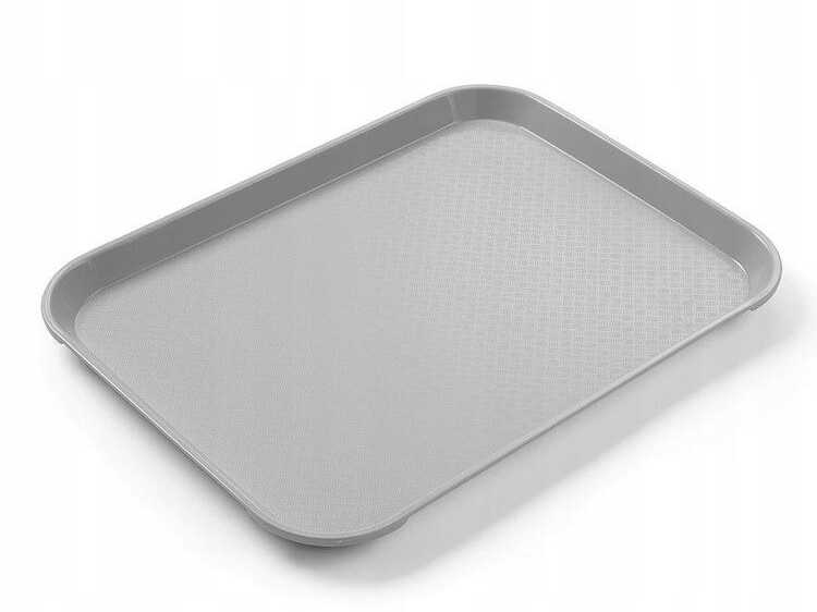 Plateaux fastfood petit, , Gris clair - cuisine professionnel de qualité