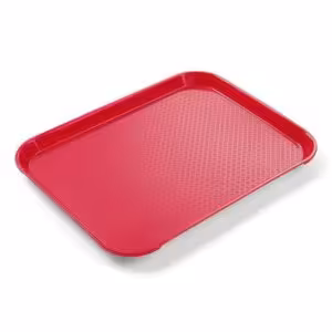 Plateaux fastfood petit,  ,  Rouge - cuisine professionnel de qualité
