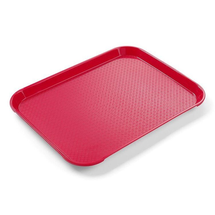 Plateaux fastfood petit,  ,  Rouge - cuisine professionnel de qualité