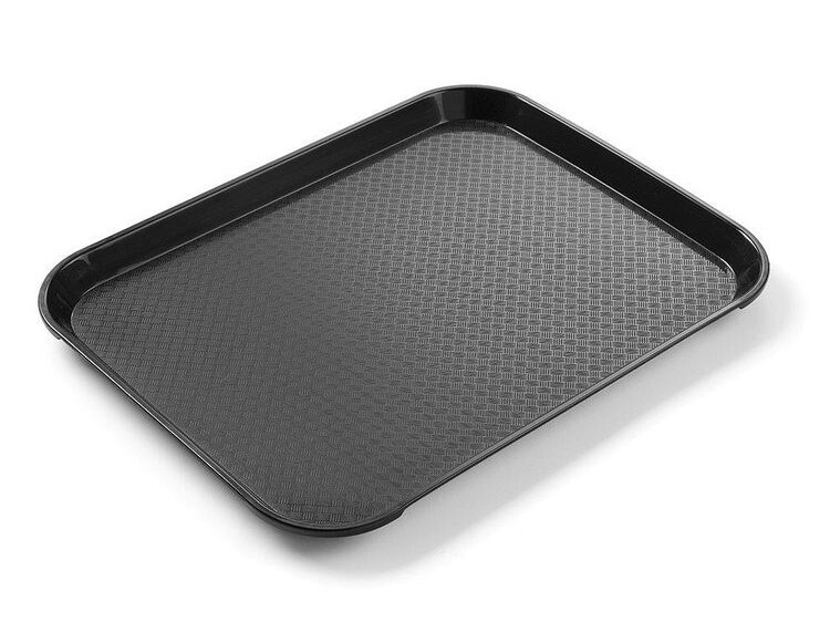 Plateaux fastfood petit, , Noir - restauration professionnel de qualité