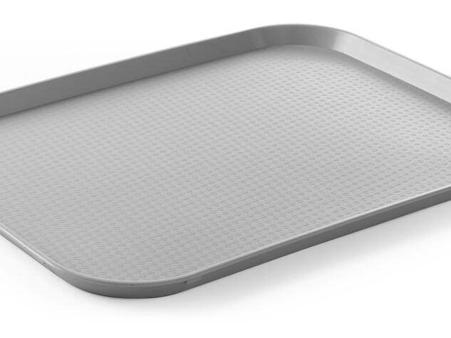Plateaux fastfood grand, , Gris clair - restauration professionnel de qualité