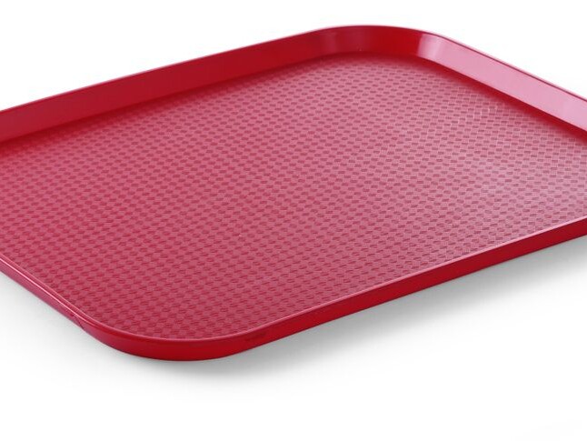 Plateaux fastfood grand,  ,  Rouge - équipement professionnel de qualité