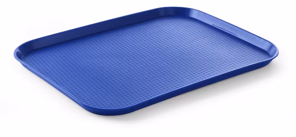 Plateaux fastfood grand,  ,  Bleu - professionnel professionnel de qualité