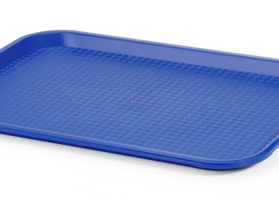 Plateaux fastfood moyen, , Bleu - cuisine professionnel de qualité