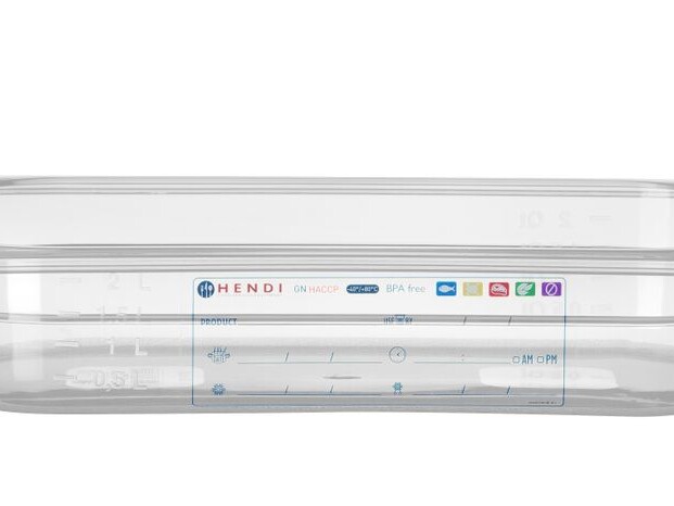 Bac Gastronorme 1/3,  ,  1/3,  2,  Transparent - restauration professionnel de qualité