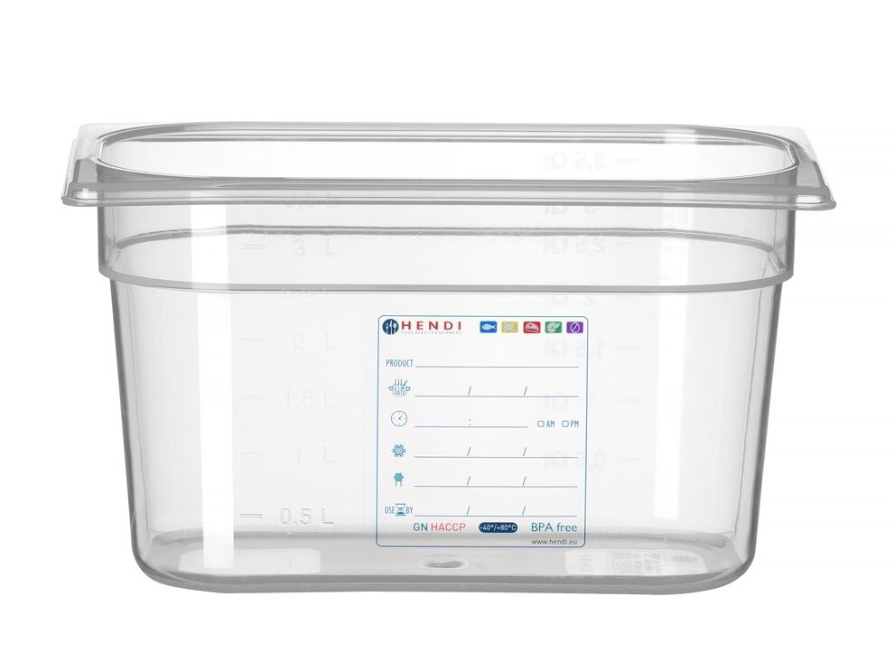 Bac Gastronorme 1/4, , 1/4, , Transparent - restauration professionnel de qualité