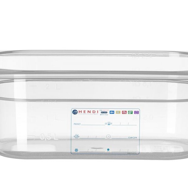 Bac Gastronorme 1/4,  ,  1/4,  2,  Transparent - équipement professionnel de qualité
