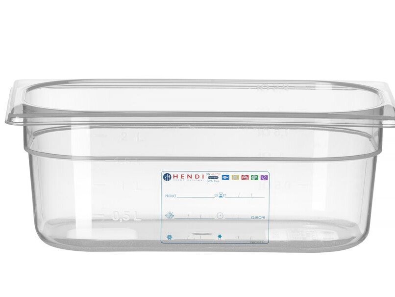 Bac Gastronorme 1/4,  ,  1/4,  2,  Transparent - équipement professionnel de qualité