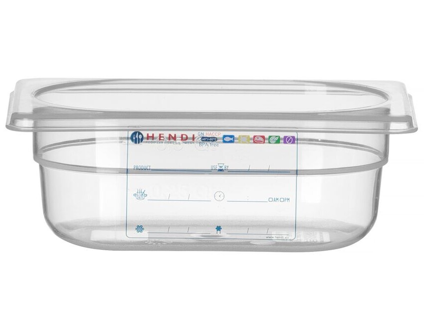 Bac Gastronorme 1/9, , 1/9, 0, Transparent - équipement professionnel de qualité