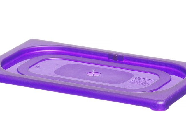 Couvercle Gastronorme violet,  ,  1/4,  Violet,  265x162mm - professionnel professionnel de qualité