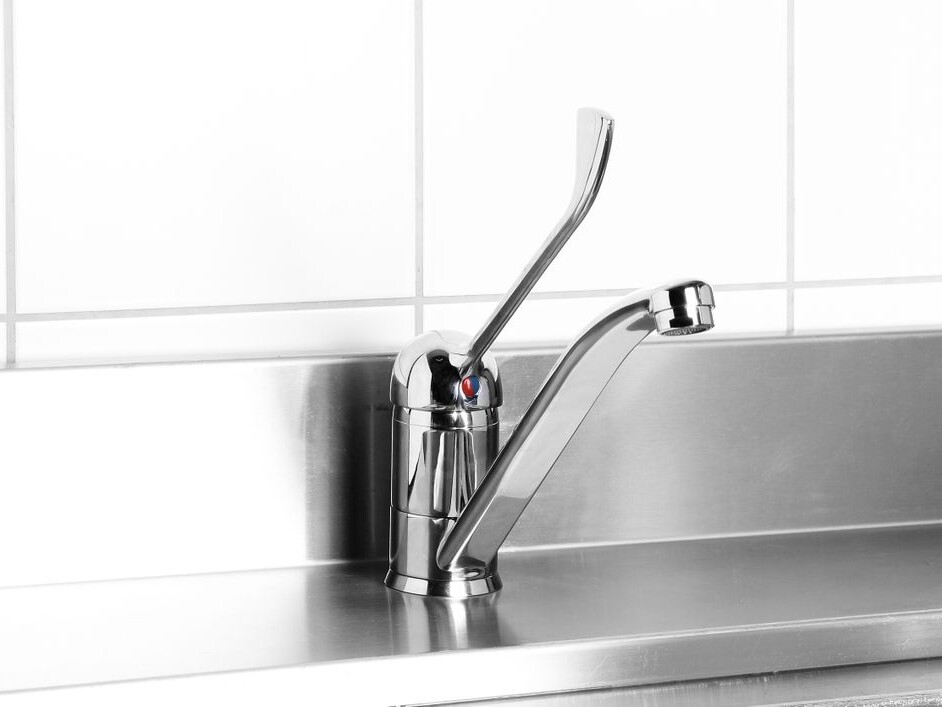 Robinet d'évier avec levier long, , xx(H)mm - restauration professionnel de qualité