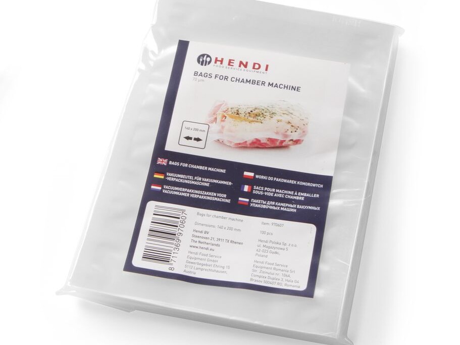 Sacs sous vide pour machine à emballer - 100 pièces,  ,... - équipement professionnel de qualité