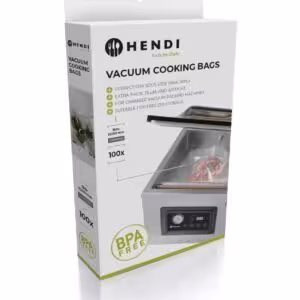 Sacs de cuisson sous vide,  ,  100 u.,  250x150mm - cuisine professionnel de qualité