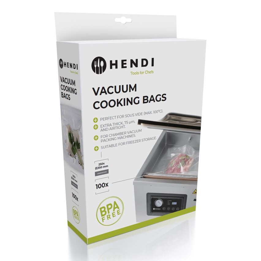 Sacs de cuisson sous vide,  ,  100 u.,  350x250mm - professionnel professionnel de qualité