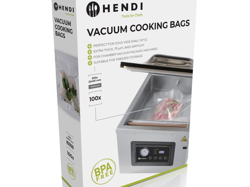 Sacs de cuisson sous vide,  ,  100 u.,  400x300mm - professionnel professionnel de qualité