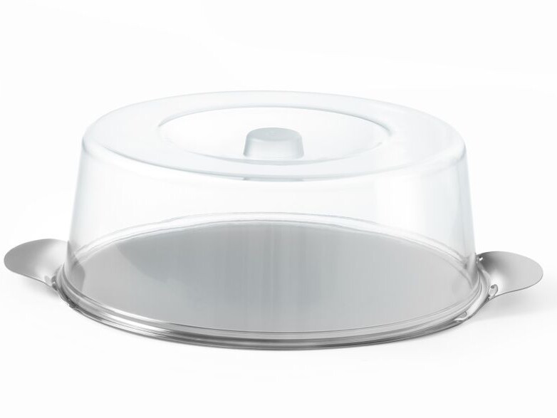 Plateau rond avec couvercle, , ⌀300x(H)110mm - restauration professionnel de qualité