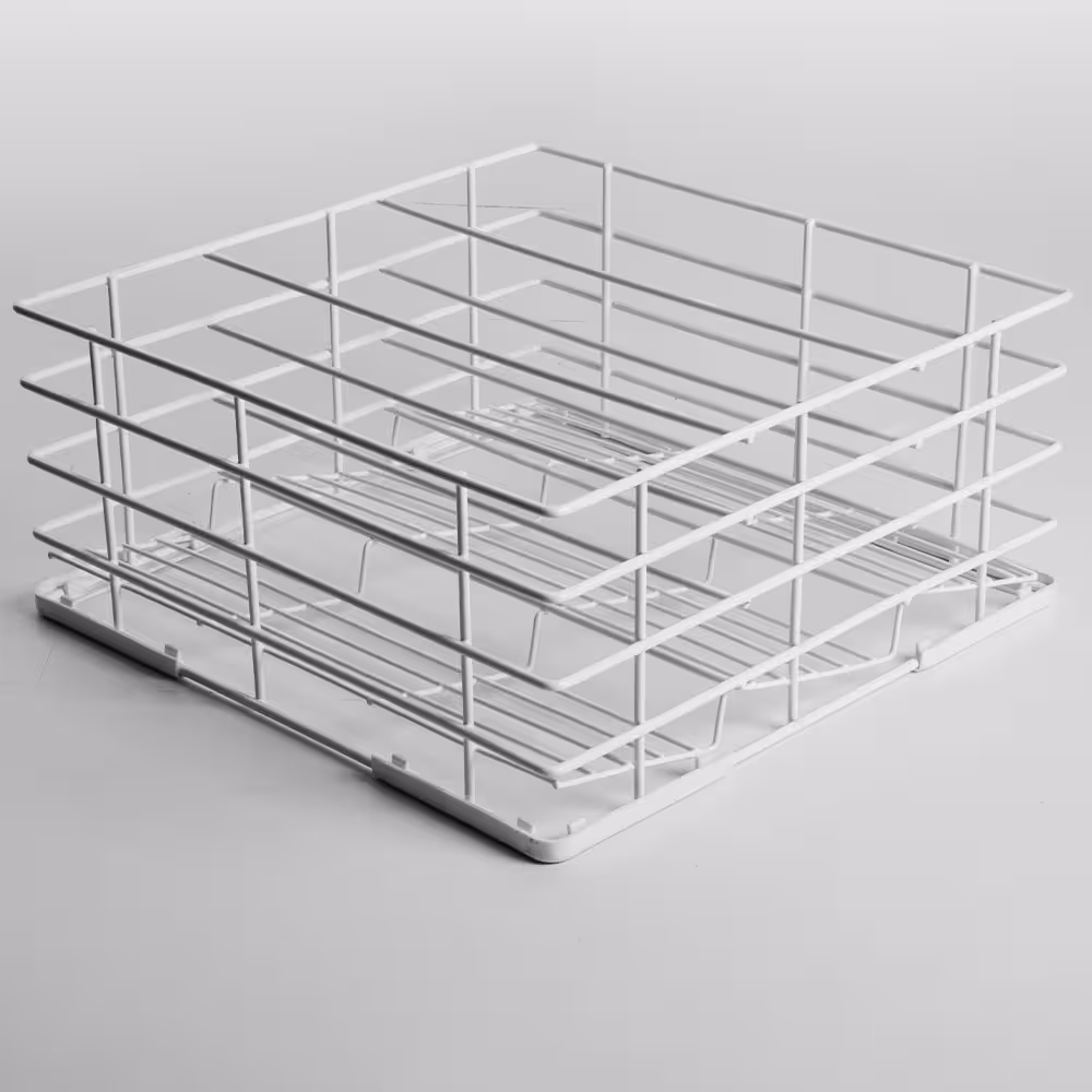 Panier verres Ø85 mm,  400x400 mm Rilsan - équipement professionnel de qualité