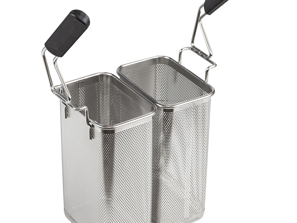 Set 2 paniers cuiseurs 24, 5 (2x 1/4) - équipement professionnel de qualité