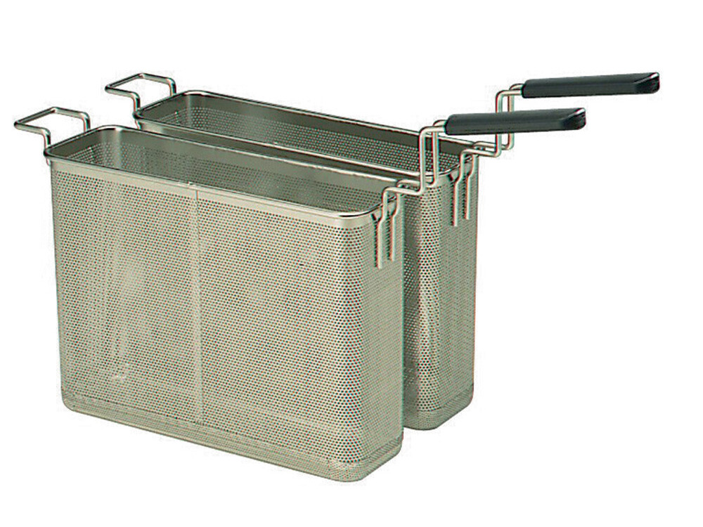Set 2 paniers cuiseurs 24, 5lit.,  poignée frontale (2x ... - cuisine professionnel de qualité