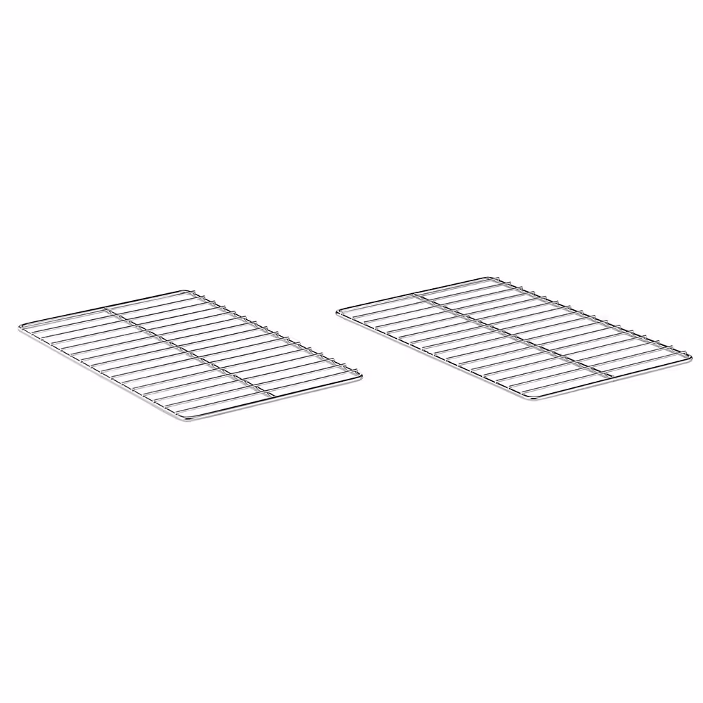 Kit 2 grilles 1/1 inox 304 - cuisine professionnel de qualité