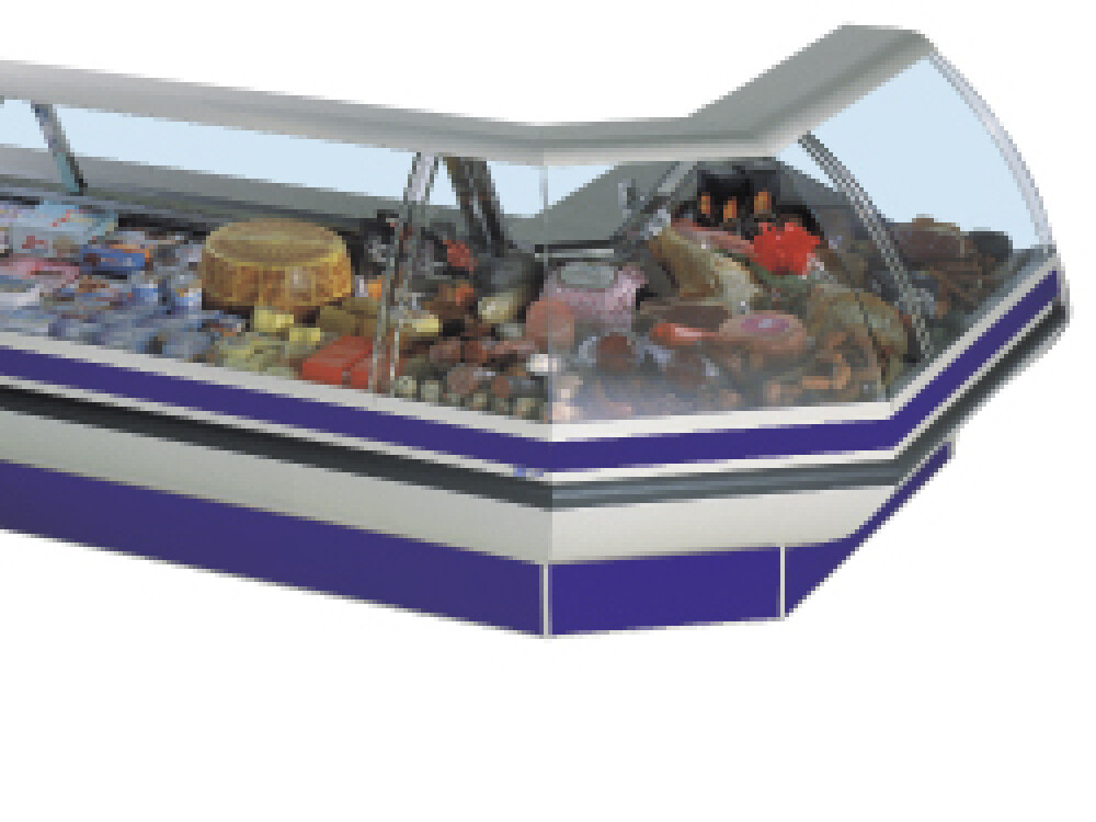 Comptoir ventilé,  avec réserve,  avec groupe - équipement professionnel de qualité