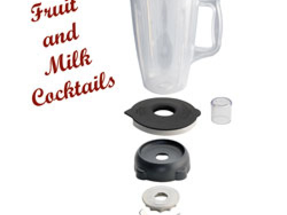 Bol en Lexan rond 2 lt, avec couvercle et couteaux (4 la... - professionnel professionnel de qualité