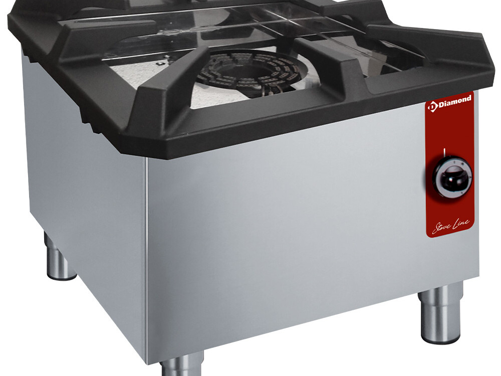 Réchaud bas 1 feux vif - équipement professionnel de qualité