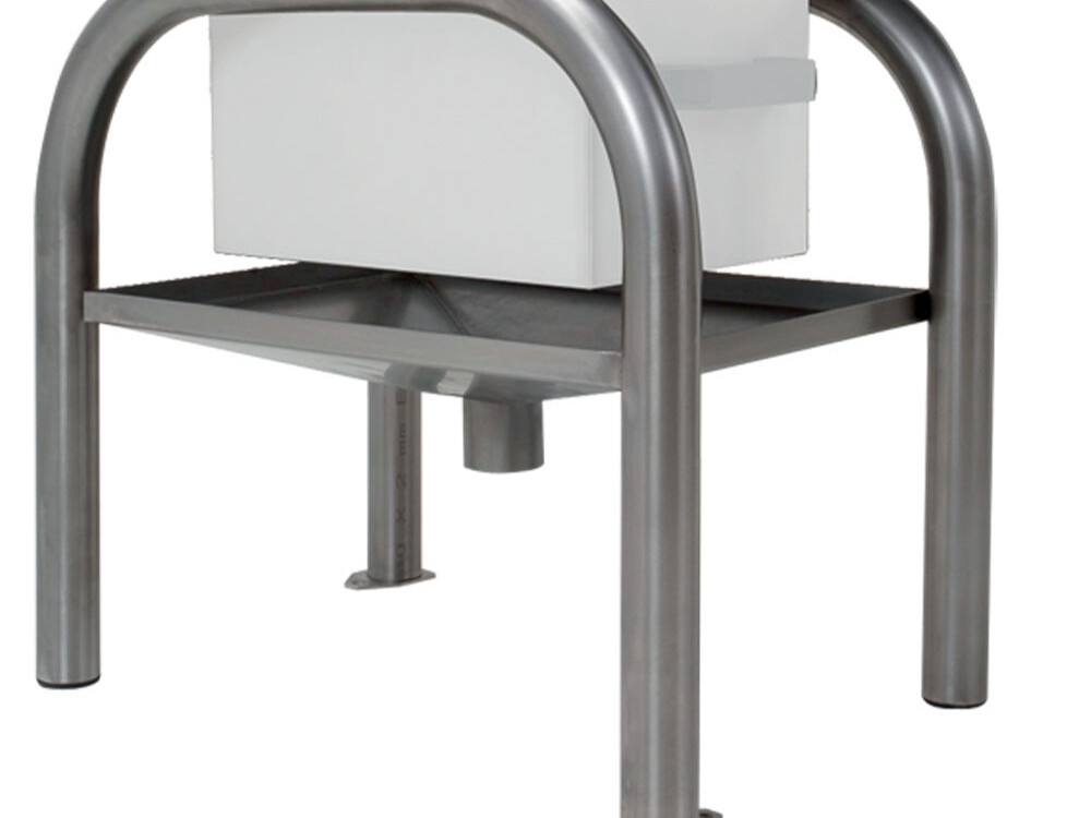 Support avec collecteur décharge verticale (10-18 Kg) - cuisine professionnel de qualité