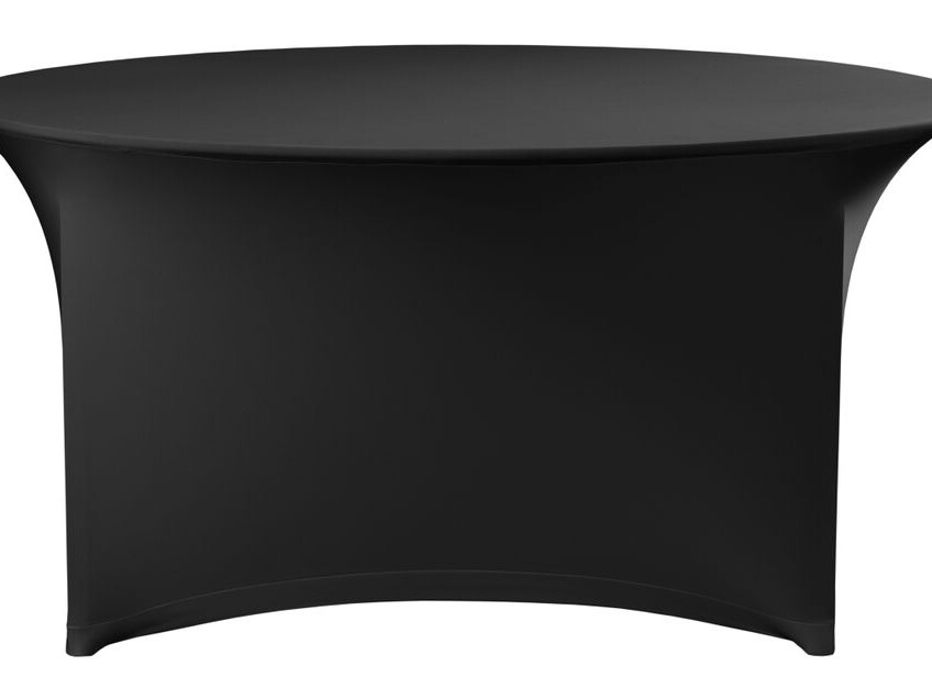 Housse pour table, rond, , 810996, Noir, ⌀1500x(H)... - équipement professionnel de qualité
