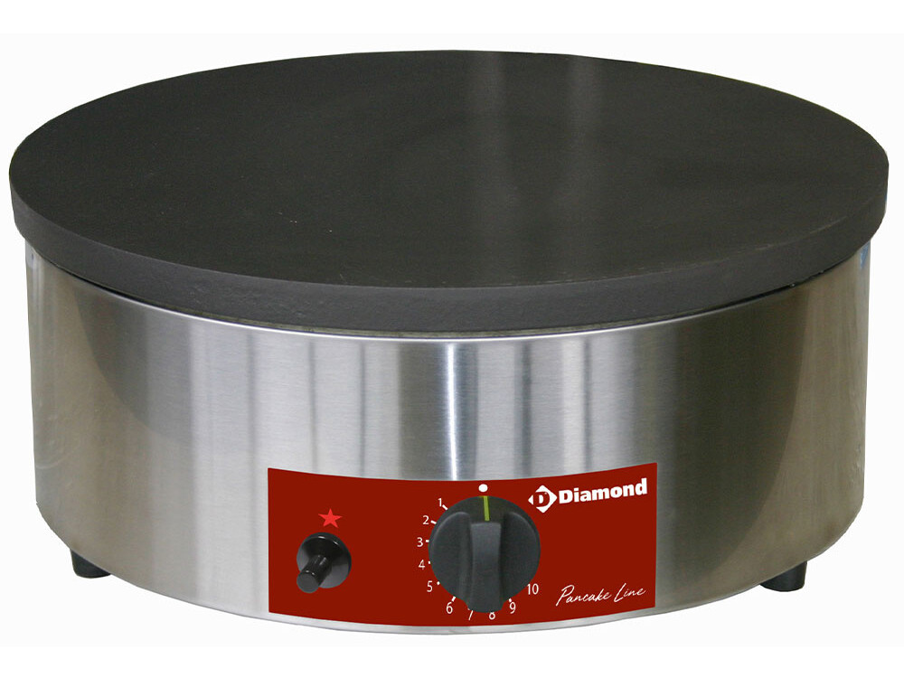 Crêpière haut rendement,  gaz,  Ø 400 mm 