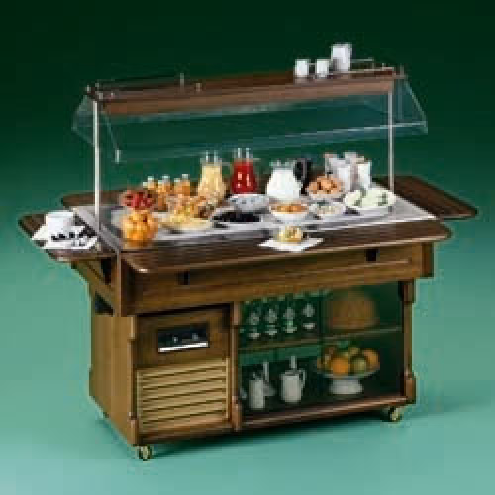 Buffet avec réfrigéré 4 1/1 - restauration professionnel de qualité