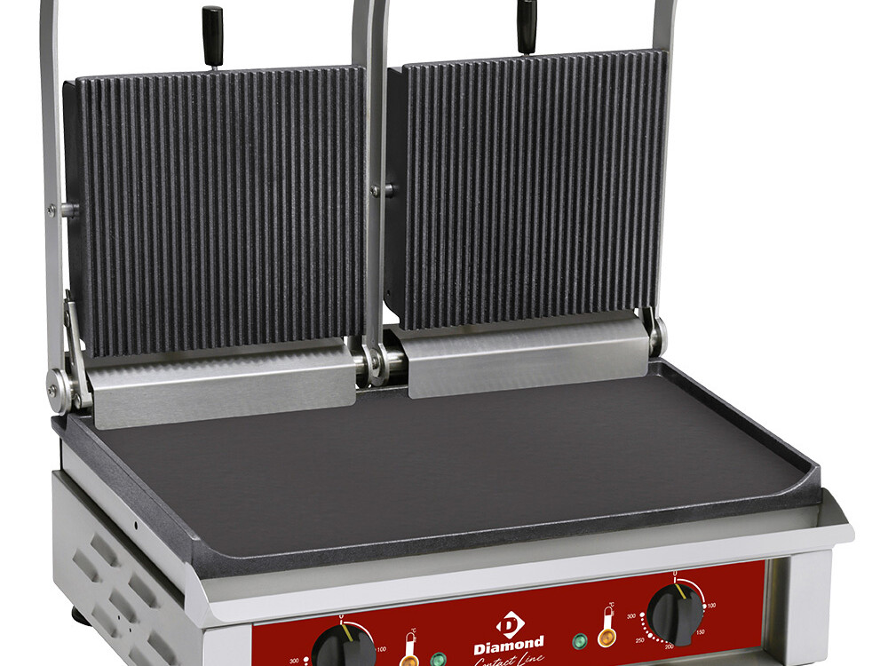 Contact-grill , plaques émaillées - professionnel professionnel de qualité