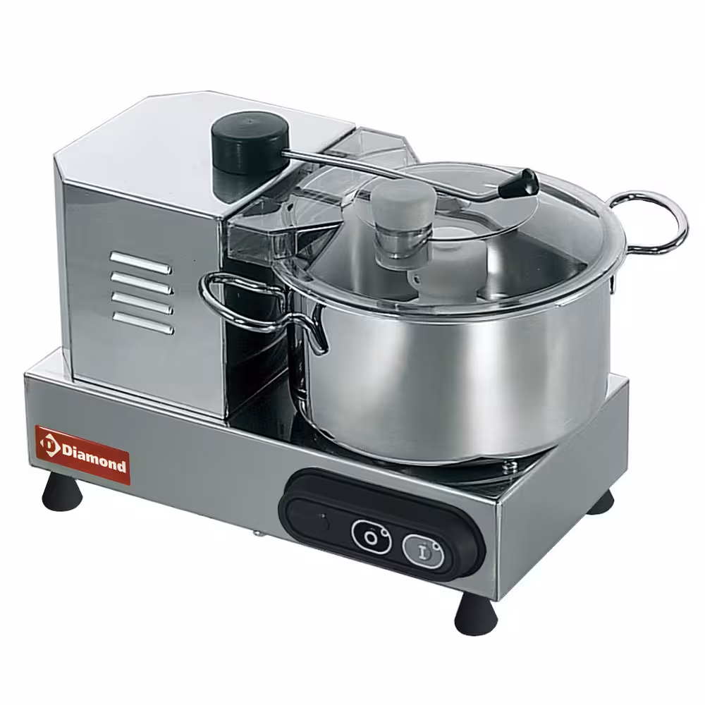 Cutter inox,  4 litres - professionnel professionnel de qualité