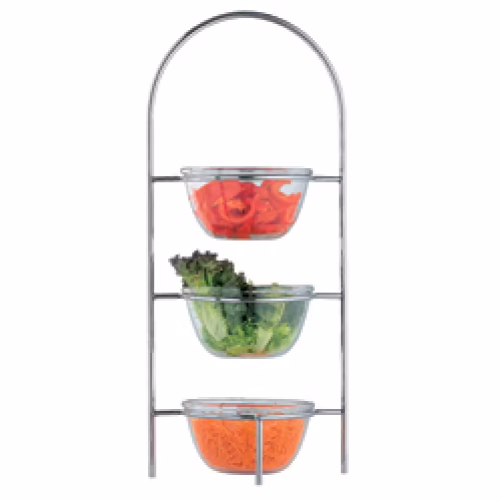 Porte céréales ou salades,  3 bols Ø 210 mm - restauration professionnel de qualité