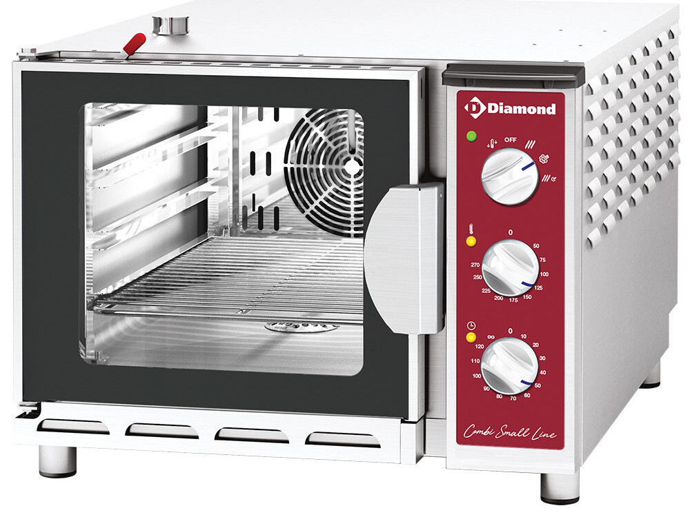 Four électrique vapeur-convection,  4x 2/3 - cuisine professionnel de qualité