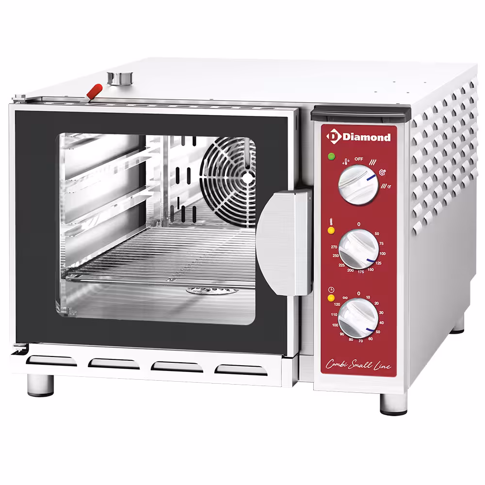 Four électrique vapeur-convection,  4x 2/3 - cuisine professionnel de qualité