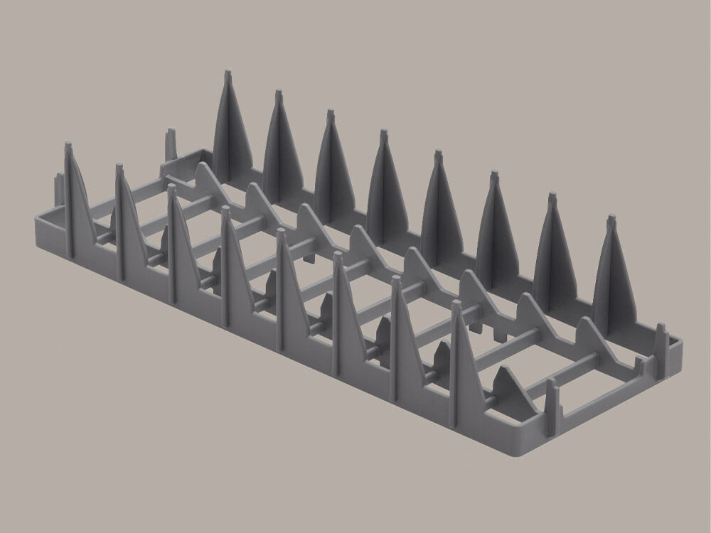 Support 8 assiettes Ø240 mm,  paniers 400x400 mm - équipement professionnel de qualité