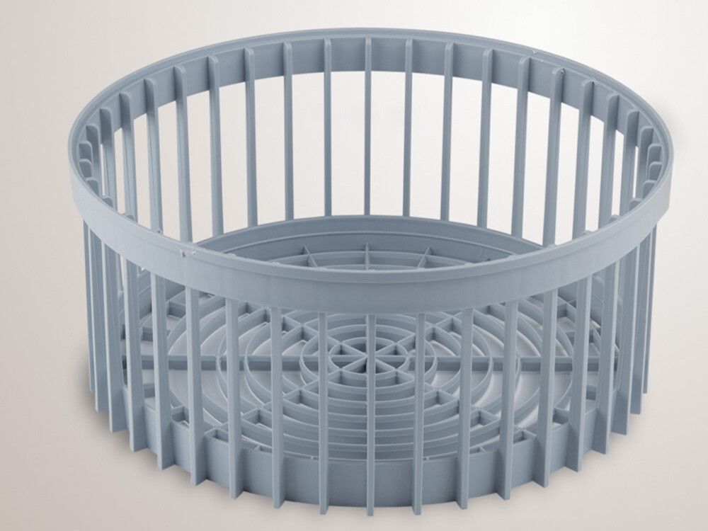 Panier rond pour verres Ø 400 mm - Polypropylène - cuisine professionnel de qualité