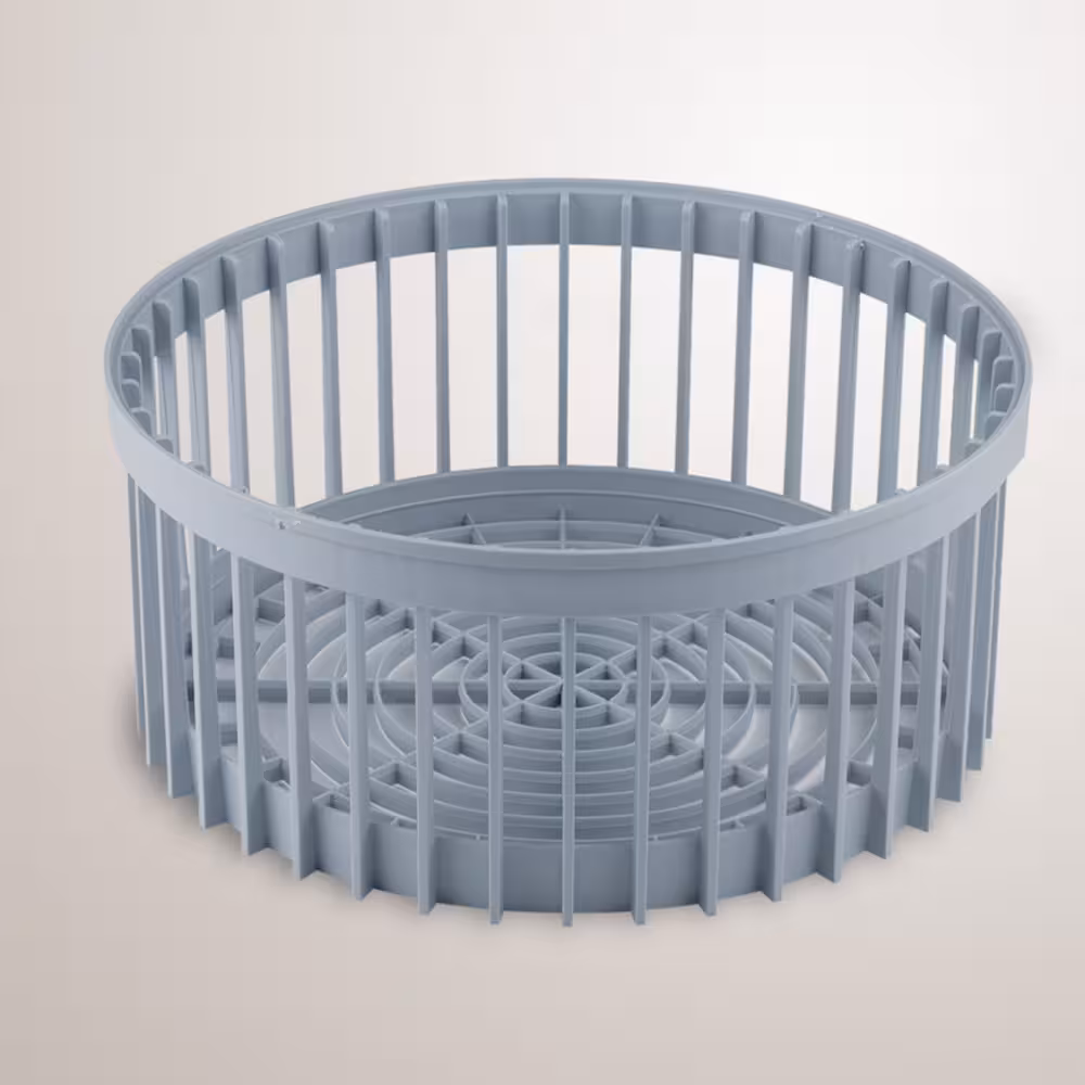 Panier rond pour verres Ø 400 mm - Polypropylène - cuisine professionnel de qualité