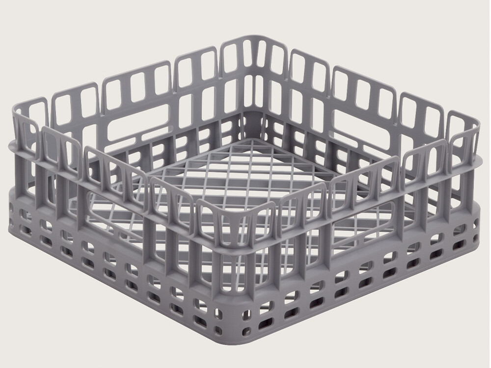 Panier verres,  400x400 mm - Polypropylène - professionnel professionnel de qualité