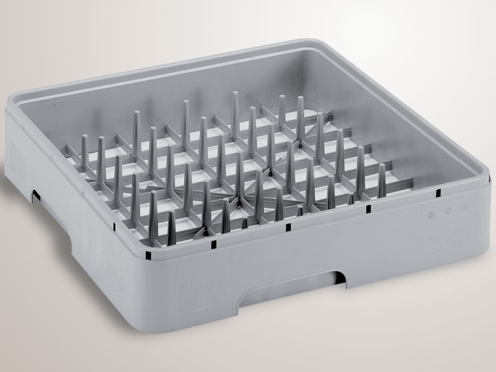 Panier 12 assiettes - 450x450mm - Polypropylène - cuisine professionnel de qualité