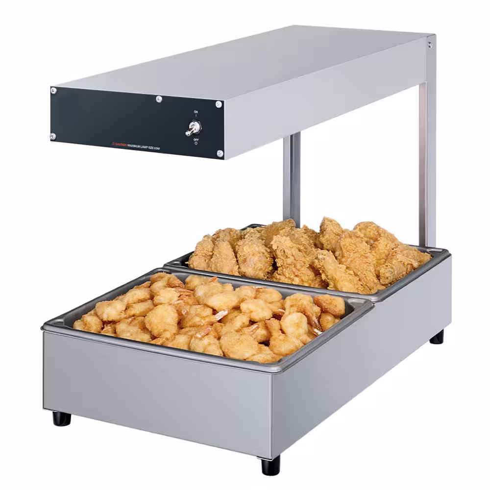 Chauffe-aliments à poser,  infra-rouge,  cuve 1/1 - cuisine professionnel de qualité