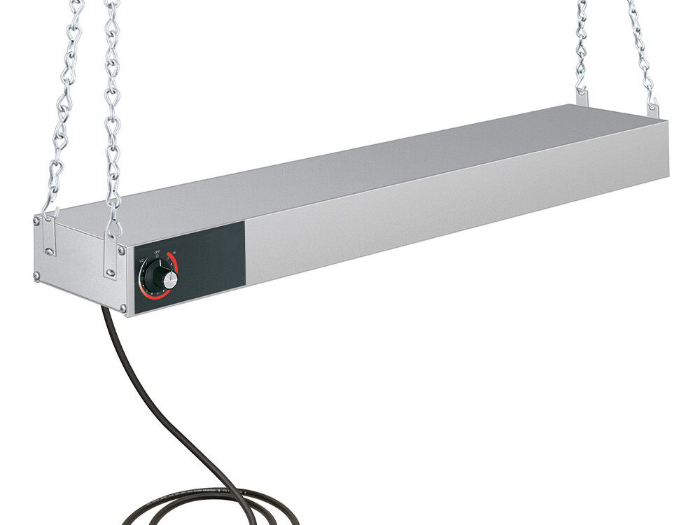 Chauffe-aliments à plafond, 1370 mm - équipement professionnel de qualité